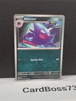 Haunter 055/094 Phantasmal Flames Regular Uncommon Near Mint English Pokemon - Image 3