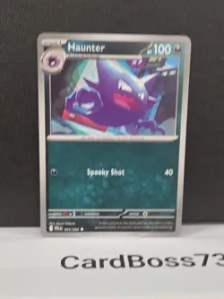 Haunter 055/094 Phantasmal Flames Regular Uncommon Near Mint English Pokemon - Image 4