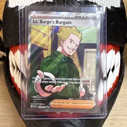 Pokemon TCG Lt. Surge's Bargain 170/132 Mega Evolution - Image 1