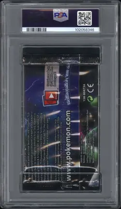 2019 Pokemon Int’l Hidden Fates Mewtwo Artwork PSA 9 Foil Booster Pack MINT! - Image 2