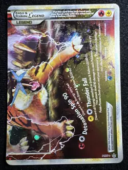 Pokemon TCG Entei & Raikou Legend (bottom) Unleashed Ultra Rare 91 - Image 1