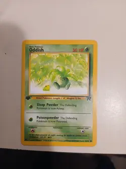 Pokemon TCG 1st Edition # 43 Oddish Team Rocket Set 63/82 - Image 1