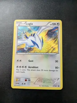 LUGIA XY156 Holo Black Star Promo Pokemon LP/MP - Image 1