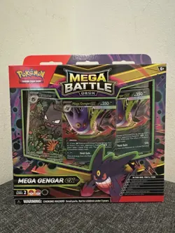 Sealed 2025 Pokemon Mega Battle Deck Mega Gengar ex English - Image 1