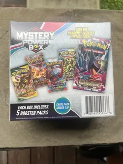 Pokemon Mystery Power Box 5 Booster Packs Factory SEALED. - Image 1