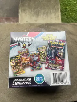Pokemon Mystery Power Box 5 Booster Packs Factory SEALED. - Image 2