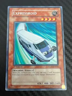 Yugioh Expressroid GLAS-EN016 Rare 1st Edition VLP - Image 1