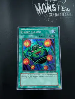 YUGIOH GREED GRADO SECRET RARE ANPR-EN088 - Image 1