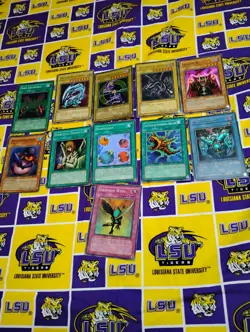 Vintage 1996 Yu-Gi-Oh! Lot of 11 Foil Cards! Blue-Eyes White Dragon! - Image 1