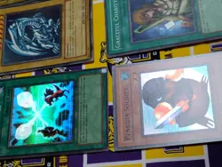 Vintage 1996 Yu-Gi-Oh! Lot of 11 Foil Cards! Blue-Eyes White Dragon! - Image 4