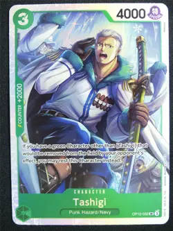 Tashigi OP10-032 SR Foil - One Piece Card #5Q2 - Image 1