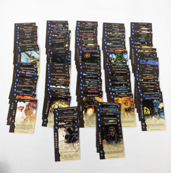 ARCADIA THE WYLD HUNT CCG Lot Of 110 MERIT CARDS Base Set LP *No Duplicates* - Image 1