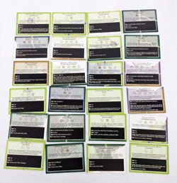ARCADIA THE WYLD HUNT CCG Lot Of 24LEAGUE CARDS E-K Base Set *No Duplicates* EX - Image 1