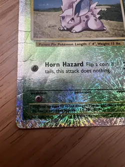 Pokemon Nidoran M 83/110 Reverse Holo Legendary Collection Card HP - Image 4