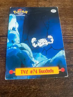 Pokemon Card - Geodude #74 TV Animation Edition - Topps Series Vintage 151 TCG - Image 1