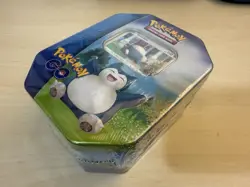 Pokemon Go Snorlax Tin Trading Card Game New & Factory Sealed - Image 3