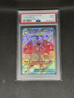 Charizard ex 074 Sv: Scarlet & Violet Promo Cards Holo PSA 9 - Image 1