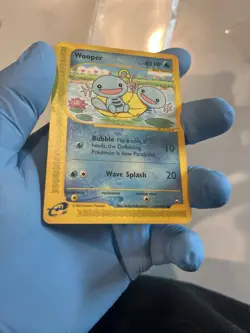 Wooper 117/147 Aquapolis Non-Holo Vintage Pokemon Card 2002 - Image 2