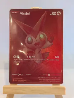Custom Fan Art Victini High Quality Custom Card Foil Finish - Image 2