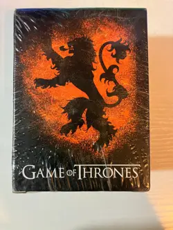 DRAGON SHIELD Game of Thrones House Lannister 100 CARD SLEEVES DECK PROTECTORS - Image 1