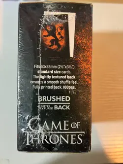 DRAGON SHIELD Game of Thrones House Lannister 100 CARD SLEEVES DECK PROTECTORS - Image 3