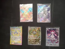 Pokemon Lot of 5 cards-Charizard EX- N's Rashiram-Magneton-Galvantula EX-Diance - Image 1