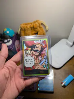 One Piece Gol.D.Roger GOLD DON!! Card (OP-13) English - Image 2