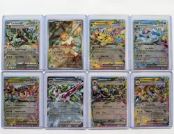 Pokemon TCG Scarlet And Violet Promo/Surging Sparks/Prismatic Total Of 8 Cards - Image 1