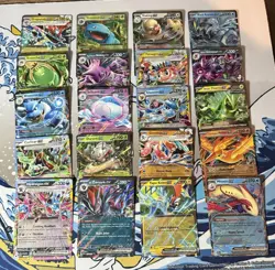 Pokemon S&V EX 20 Card Lot - Image 1