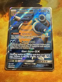 Pokemon Blastoise GX Holo Ultra Rare SM189 Black Star Promo 2019 NM-MINT Card - Image 1