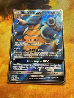 Pokemon Blastoise GX Holo Ultra Rare SM189 Black Star Promo 2019 NM-MINT Card - Image 2