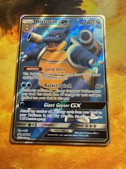 Pokemon Blastoise GX Holo Ultra Rare SM189 Black Star Promo 2019 NM-MINT Card - Image 3