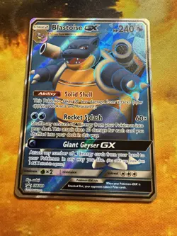 Pokemon Blastoise GX Holo Ultra Rare SM189 Black Star Promo 2019 NM-MINT Card - Image 4