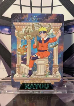 Naruto Uzumaki NRZ07-MR-001 Super Rare Holo foil Card Naruto Kayou CCG TCG Card - Image 1
