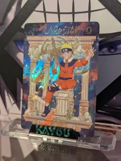 Naruto Uzumaki NRZ07-MR-001 Super Rare Holo foil Card Naruto Kayou CCG TCG Card - Image 2