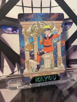 Naruto Uzumaki NRZ07-MR-001 Super Rare Holo foil Card Naruto Kayou CCG TCG Card - Image 3