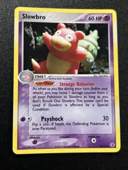Slowbro 14/112 FireRed & LeafGreen Holo Pokemon Card Excellent/NM ! - Image 2