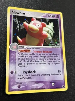 Slowbro 14/112 FireRed & LeafGreen Holo Pokemon Card Excellent/NM ! - Image 3