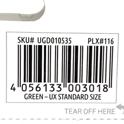 Ultimate Guard Supreme UX Card Sleeves 80 Count 66 x 91 mm Green - Image 3