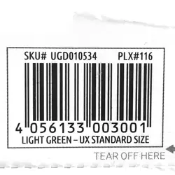 Ultimate Guard Supreme UX Card Sleeves 80 Count 66 x 91 mm Light Green - Image 3