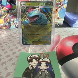 Mega Venusaur ex 003/132 Holo Mega Evolutions Pokemon Card 2025 PF - Image 1