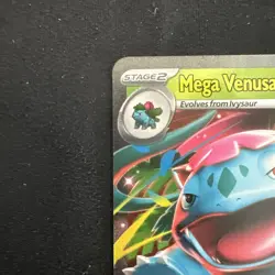 Mega Venusaur ex 003/132 Holo Mega Evolutions Pokemon Card 2025 PF - Image 5