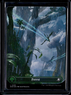 Forest - 266 - Foil - EOE - NM - MTG Magic the Gathering - Image 1