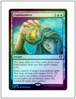 1x Commandeer, Foil, Magic the Gathering MTG NM - Image 1