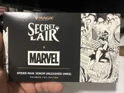 Secret Lair x Marvel's Spider-Man: Venom Unleashed (Inks) Foil Edition Presale - Image 1