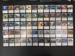 MTG Spider-Man NM/M SPM Common Uncommon Complete Set + tokens & non-basic lands - Image 1