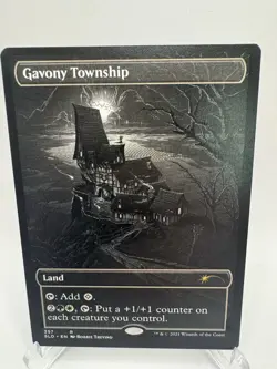 MTG Gavony Township - Showcase, NM-Mint, English Secret Lair Drop Series - Image 1