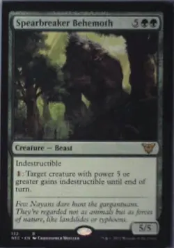 Spearbreaker Behemoth - Commander: Kamigawa: Neon Dynasty: #132 Nm R238 - Image 1