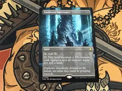 MTG Soulstone Sanctuary R FDN 0356 Boarderless - Magic The Gathering - Image 1