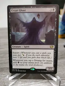 Magic the Gathering Crypt Ghast Commander 2014 #139 Lp - Image 1